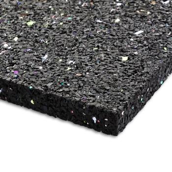 Building protection mat 80cm x 80cm rubber granulate rolls anti-slip mat 10mm thick